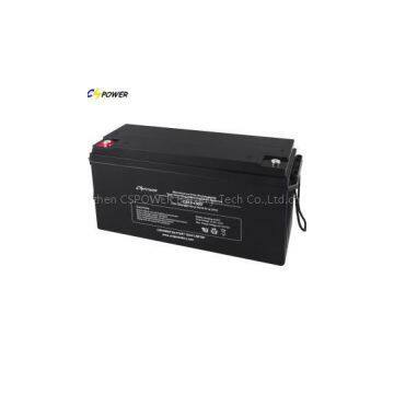 Produce 12V150Ah Deep Cycle Solar Battery long life over 10years