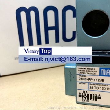 MAC  solenoid valve  915B-PP-112JB