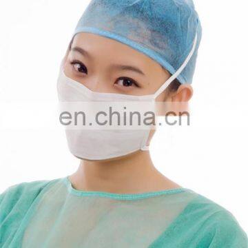 Surgical splash proof 3ply personal protective face mask with tie on