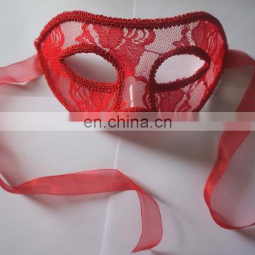 Sexy red Lace masks P-M117