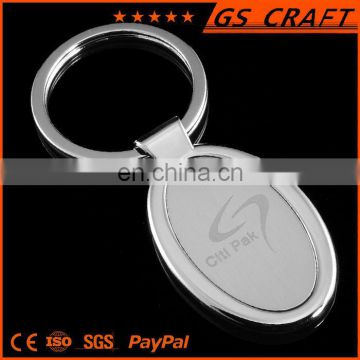High end metal custom plain keychains for sale