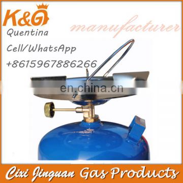Camping Gas Burner Commercial Mini LPG Cooker Stove Big Head with Long Valve Manufacturer China Wholesale Cheap Price