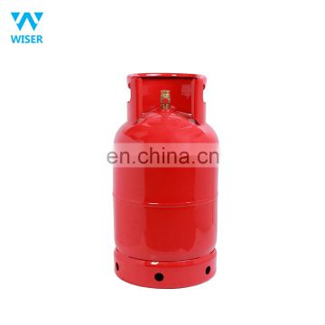 12.5kg Yemen market gas cylinder hot selling with valve burner factory