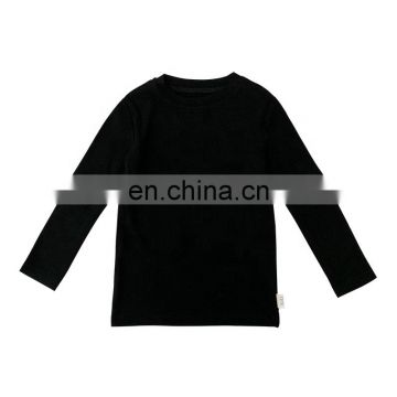 6468 Fashion baby clothes kids clothing girl spring cotton long sleeve t shirt