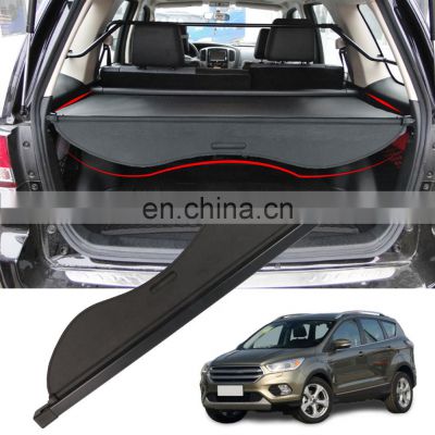 HFTM Factory Luxury Various Privacy Shade Cargo Cover For Ford KUGA (Escape) 2013-2018 Retractable Car Modifying Parcel Shelf