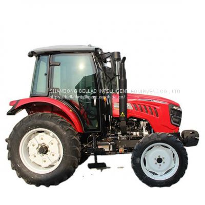 44kw Four Wheel Drive Farm Wheel Tractor for Agriculture (60HP, 4WD with Sunshade)