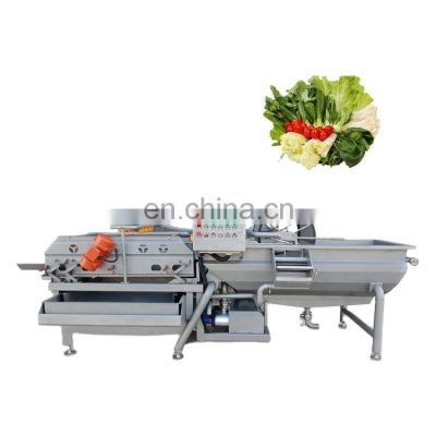 CE vegetable corn washing machine electric vortex type vegetable washing machine