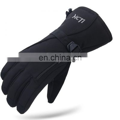 custom Thermal Cold Weather outdoor snowboarding touch screen running Insulated windproof waterproof ski winter gloves