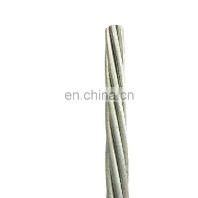 High Tensile Reinforcement Bare Galvanized Steel Wire/gsw Cable