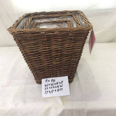 Gift Basket With Handle Wicker Basket Sturdy And Practical