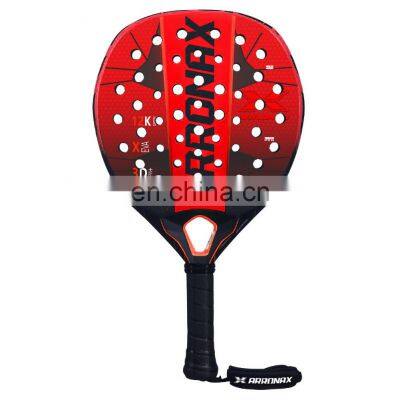 Arronax High Quality  Carbon Custom Diamond Shape Head paddle de Padel Tennis Racket