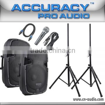 Pro Audio Live Sound Stage PA Music Speaker System PML15AMXQ-BT-KIT                        
                                                Quality Choice