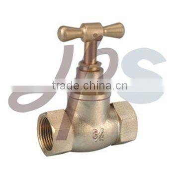 High quality forging brass globe valves with brass handle HS05
