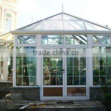 Low-E glass sunroom