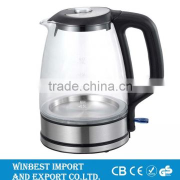 High Quality 1.8L Electric Glass Kettle