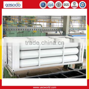 40ft 8tubes CNG tube trailer for high pressure helium gas