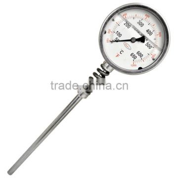 oil filled high temperature thermometer