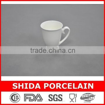 10oz Footed shape new bone china mug factory direct supply in cheap price