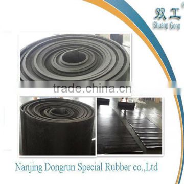 1.8dencity 5mm black plain rubber sheet