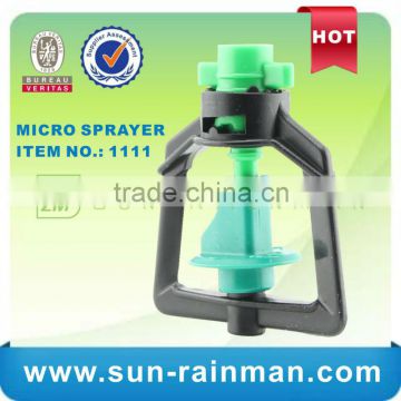 Plastic Micro Sprinkler, Vegetable irrigation, misting sprayer