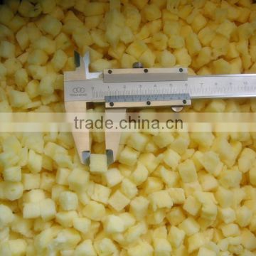 new season and good taste frozen IQF pineapple the whole /dice