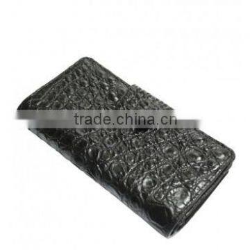 Crocodile leather wallet for women SWCRW-024