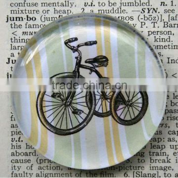Elegant bicycle polyresin fridge magnet
