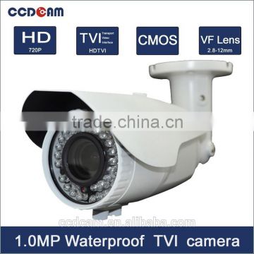 Onvif 720P HD TVI Camera Digital Surveillance Megapixel 2.8-12mm Varifocal Lens IR Night Vision Security Camera Outdoor