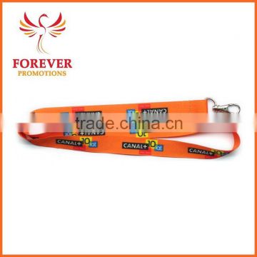 Cheap Polyester Sublimation Keychain Neck Lanyard Supplier