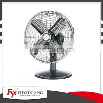 Metal table fan /desk fan High quality newest rechargeable fan AC/DC cooling fan