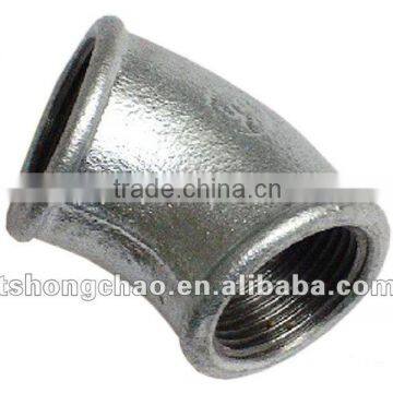 galavnized cast iron fitting elbow