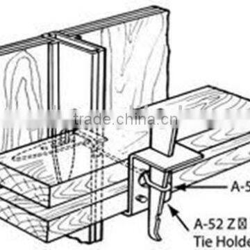 flat tie holder,construction hardware,zip tie holder,formwork accessories