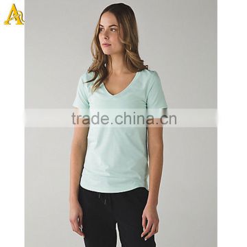 High quality manufacturer air permeability women t-shirt sport