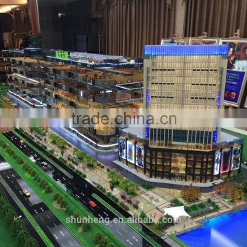 Commercial super market miniature building model 1/100