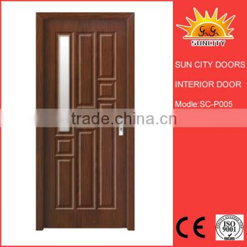 MDF PVC Window And Door Profile With Glass SC-P005