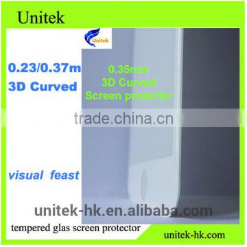 Wholesale factory price For iphone 6/6S/6plus 3D curved 9HD Tempered Glass Film screen protector