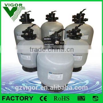 China swimming pool equipment factory for sand filter /fiberglass sand filter used with pump