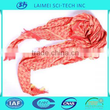 High quality make-to-order textiles scarf fabric for women