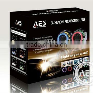 AES brand new halo light ring h4 projector lens