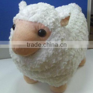 wholesale soft plush stuffed white lamb baby toy