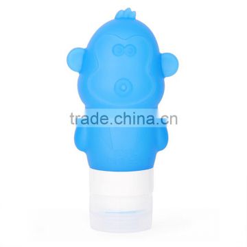 Monkey design travel bottle travel lotion containers