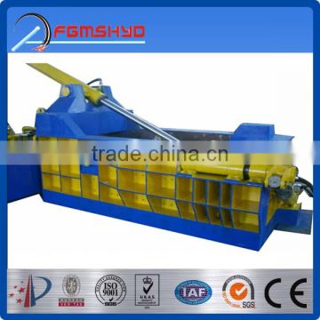 Hydraulic driven type China factory made waste management environmental and recycling scrap metal scrap tire baler equipments