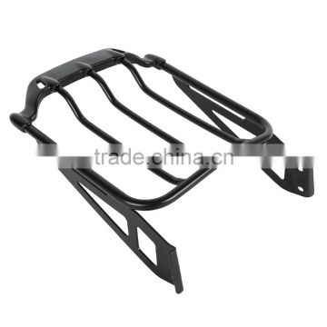 Air Wing Two-Up Gloss Luggage Rack For Softial FLSTF FXST FXSTB