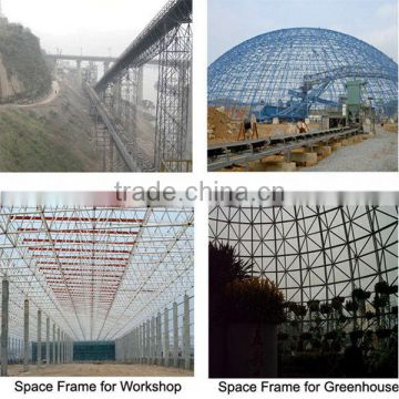 China Honglu steel semi permament dome