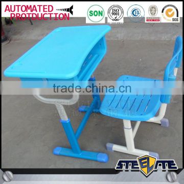 Hot selling single desk and chair kids school desk chair