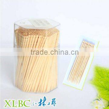 Nature 280pcs per Rhombus jar one point wooden toothpick