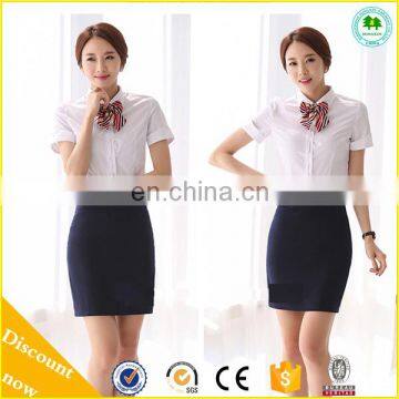 2015 Hot Sale Lady Office Skirt Suit, Ladies Bank Uniform, Ladies 