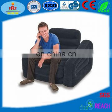 Inflatable Luxury Flocked Foldable Sofa