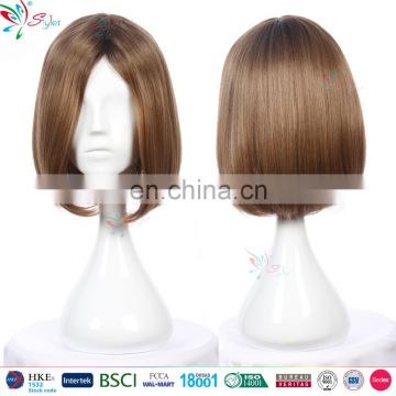 attractive girl bob synthetic best hair wig cosplay anime wigs for bald women