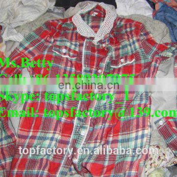 Fashon 2014 used clothing small bales bulk baled of used clothes